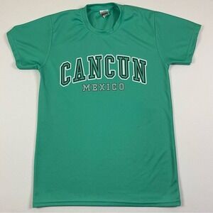 Cancun Mexico T-Shirt Men's Small‎ Short Sleeve Beach Vacation Lightweight